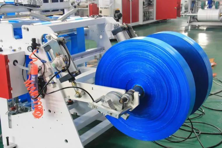 High Speed Cassava Plastic Bag with Wires Making Machine Raw Materials